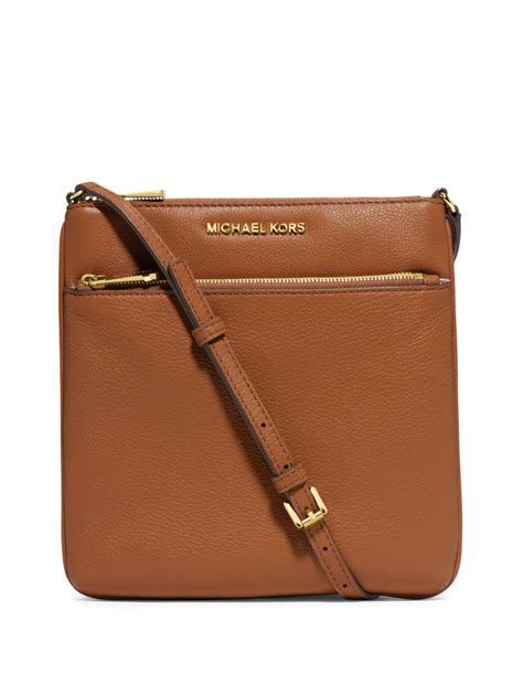 michael kors brown square bag|michael kors brown crossbody bag.